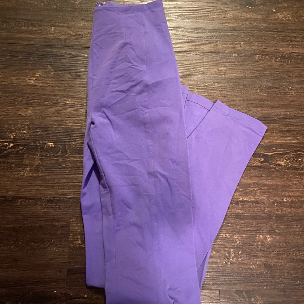 Free People Real Deal Slit Split Front Leg Flares - Picture 2 of 3